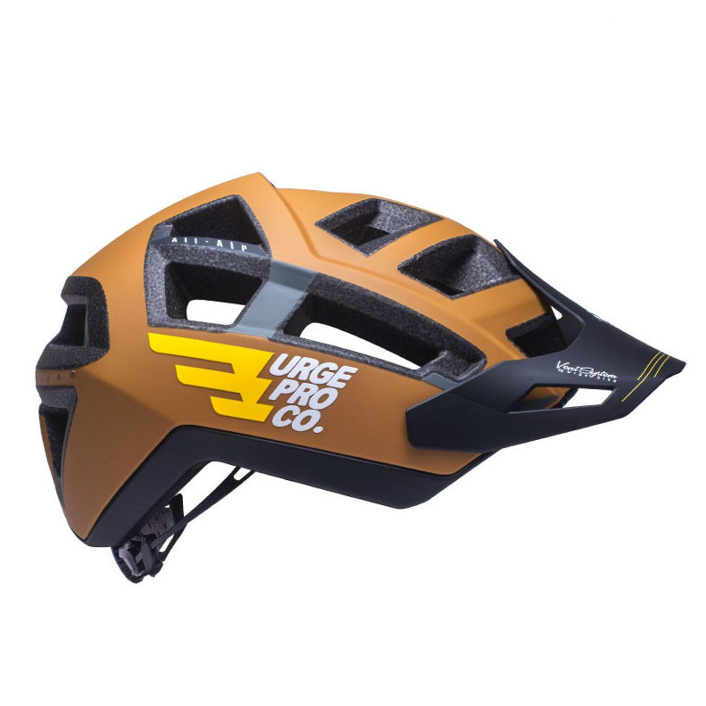 Casco MTB URGE ALL-AIR FLAME Marrón