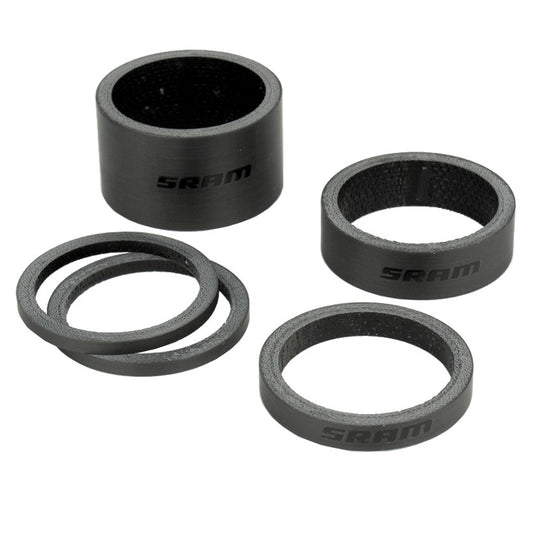 Entretoises de Direction SRAM Carbone Noir