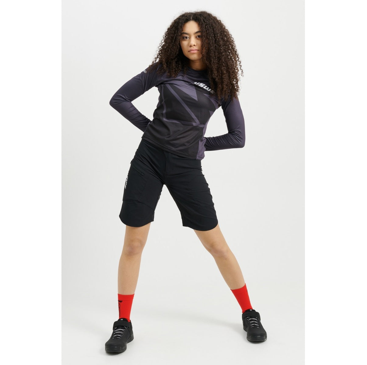 Short USWE SKRUBB Donna Nero