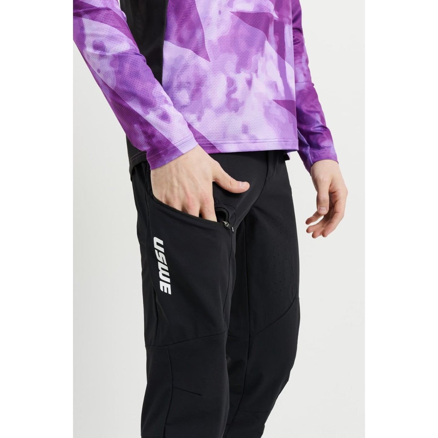 Maillot USWE LUFTIG MTB Manches Longues Violet