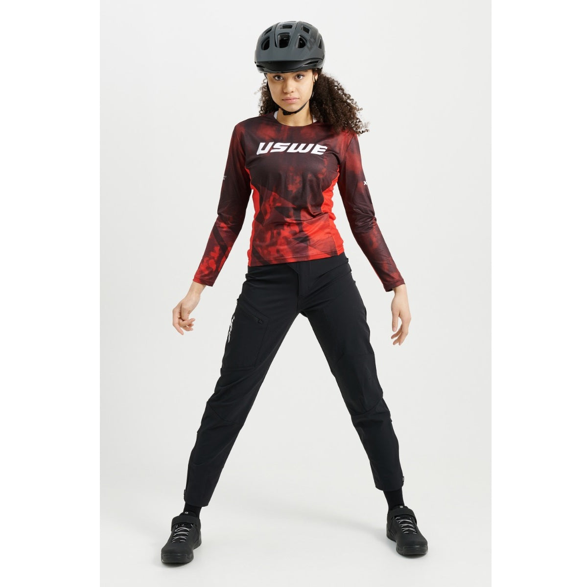 Pantalon USWE SKRUBB Femme Noir