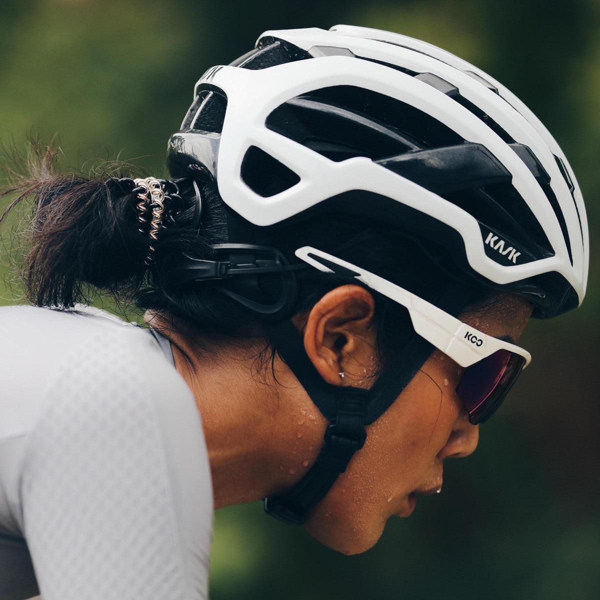 Landevejshjelm KASK VALEGRO Hvid