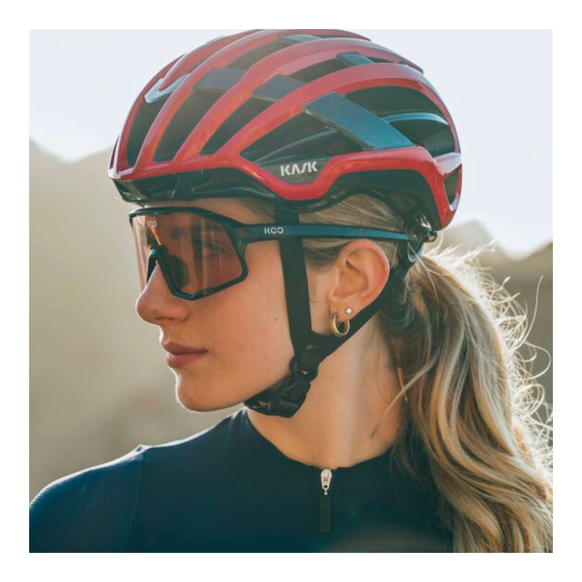 Weghelm KASK VALEGRO Rood