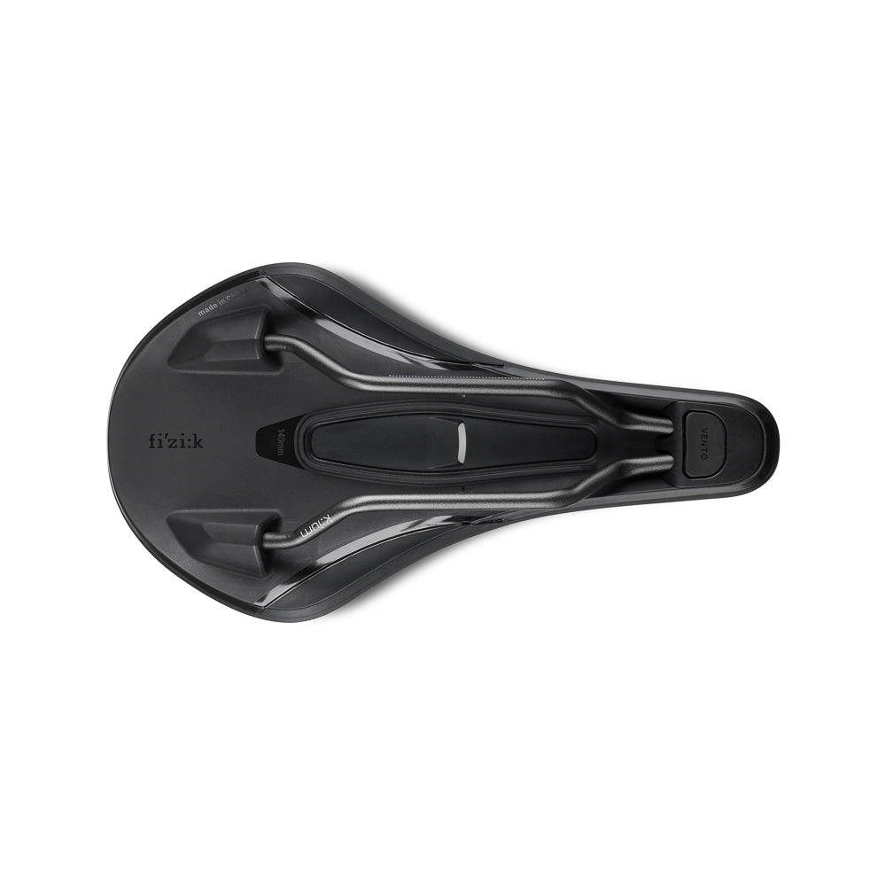 Satula FIZIK VENTO ARGO X3 140mm Rails Kium Musta