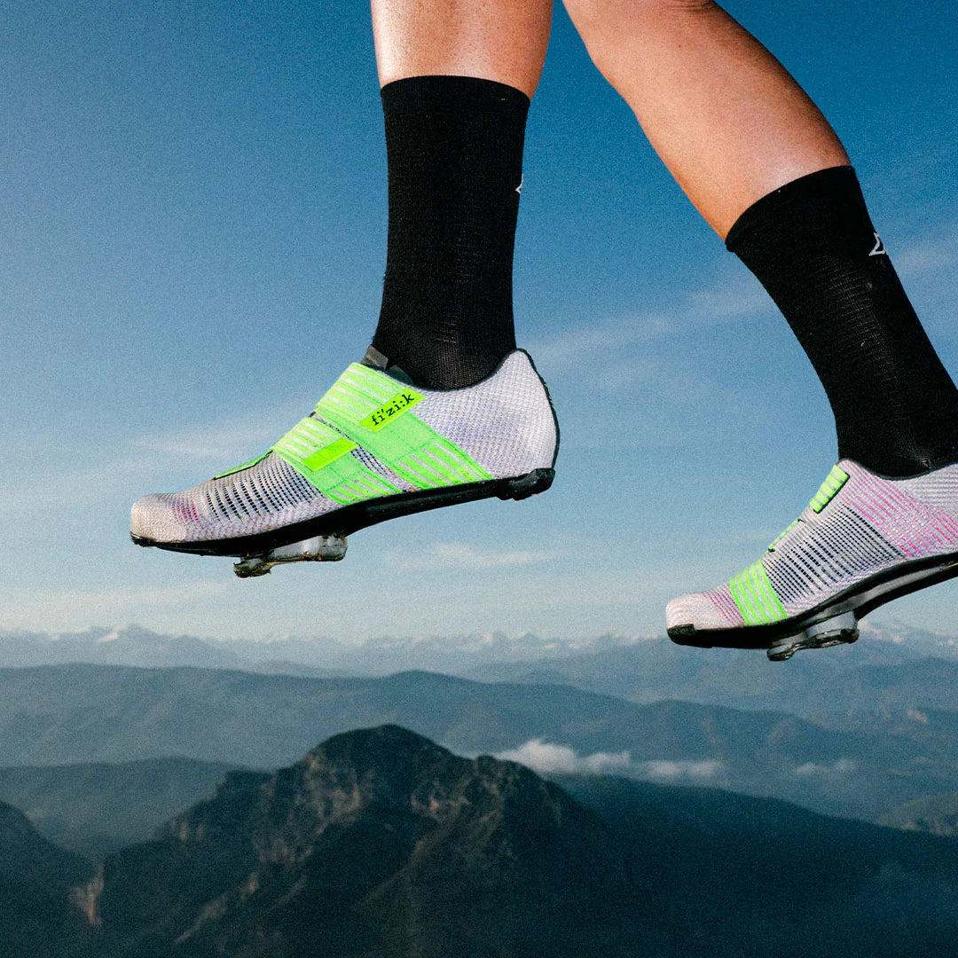 Chaussures Route FIZIK VENTO POWERSTRAP AEROWAVE Violet/Vert
