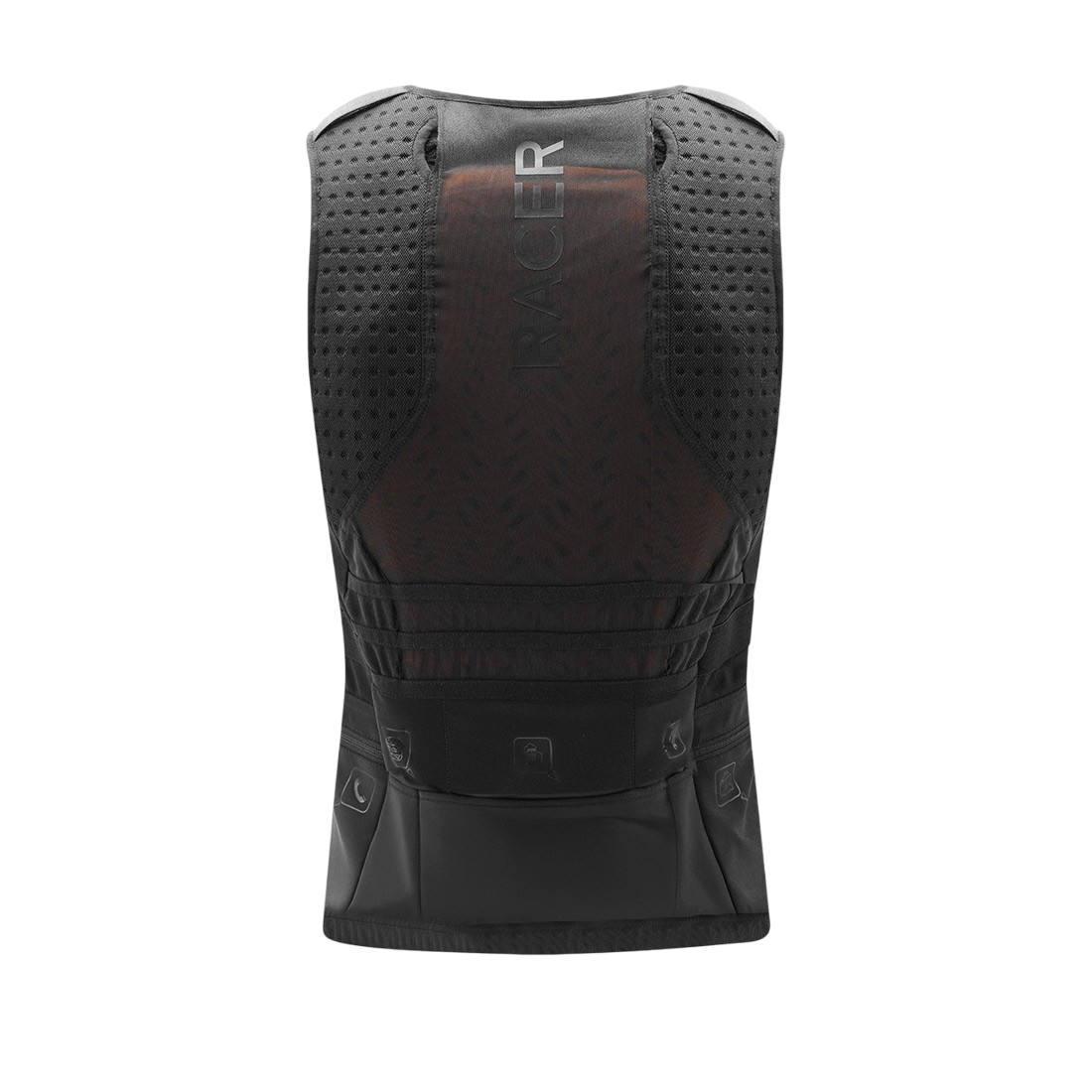 Veste de Protection Sans Manche RACER WILD Noir