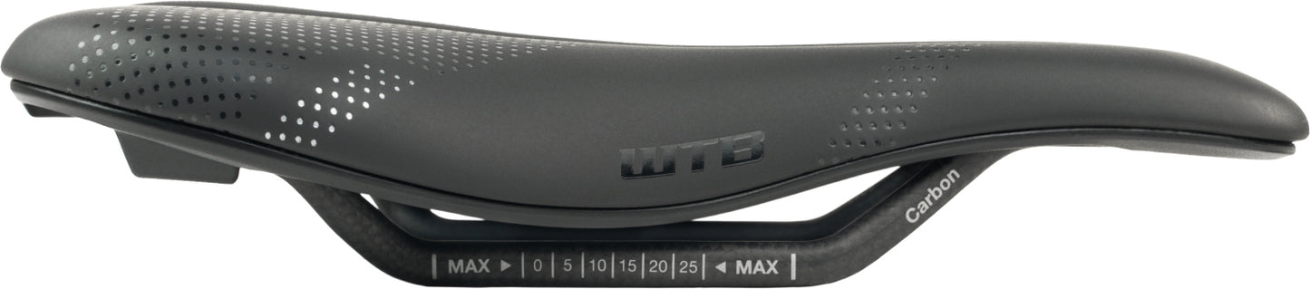 Selle WTB SILVERADO Narow 135mm Rails Carbone