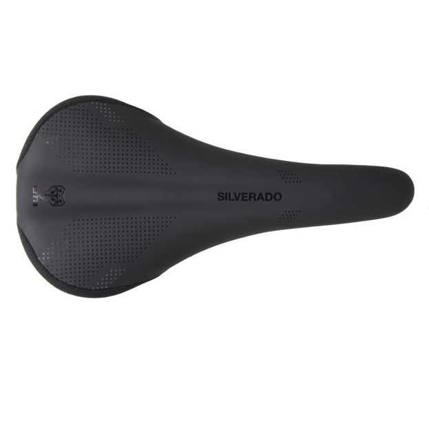 Sillín WTB SILVERADO FUSION FORM Medium 142mm Raíles Titanio