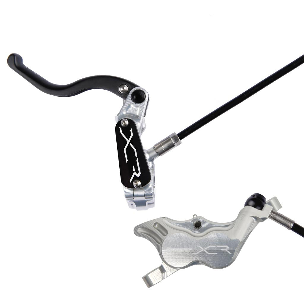 Freno Delantero HOPE XCR PRO E4 PM Plata