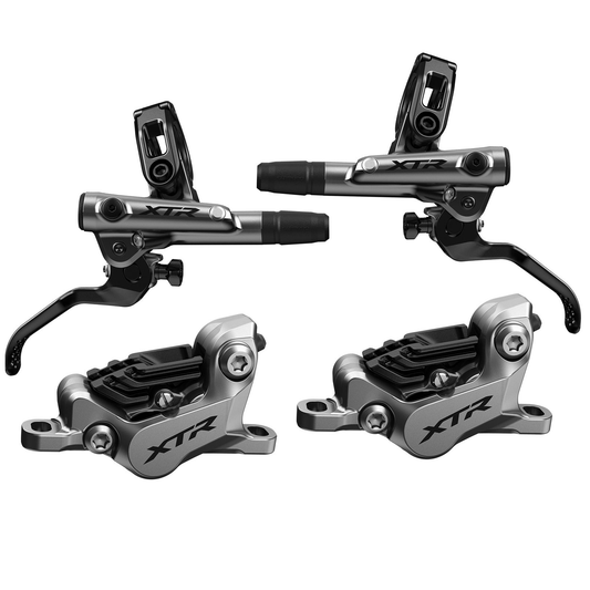 Paire de Frein SHIMANO XTR M9120 4 Pistons J-KIT Plaquettes Métalliques Ventilées